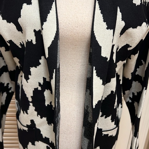 Rain + Rose Hooded Cardigan in Mocha Multi, Size Large, NWT - Picture 5 of 17